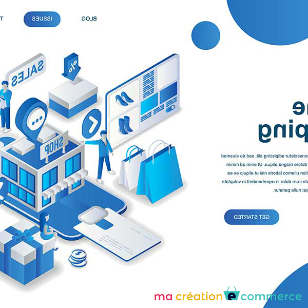 Creation site e commerce pas cher