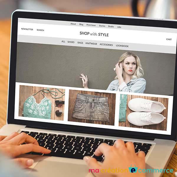 Créer site e commerce clé en main