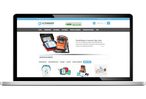 Boutique en ligne : Cardio secours